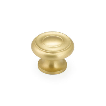 Schaub Colonial - Stepped Round Knob - 2 Sizes